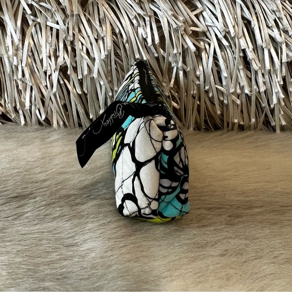 VERA BRADLEY Island Blooms 2012 Long Lined Zipper Cosmetic Case Pencil Pouch Y2K - Picture 4 of 10